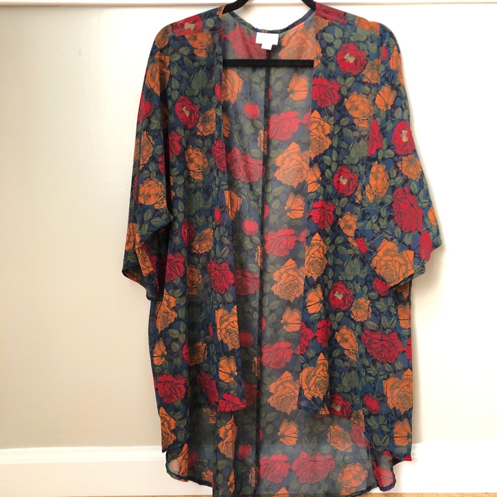 Floral Sheer Cover Up LuLaRoe Lindsay